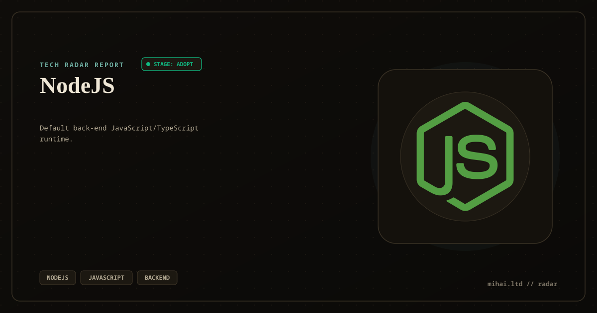NodeJS