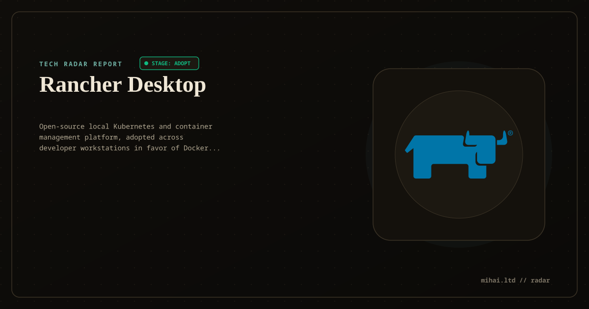 Rancher Desktop